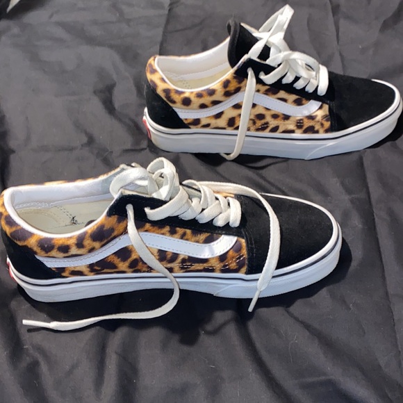 Vans Old Skool leopard print shoes size 7 - Picture 5 of 7